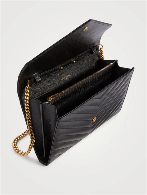 ysl chain wallet bag|ysl wallet on chain sale.